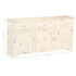 Rustika Rowe -  Sideboard White 160x40x80 cm Solid Mango Wood